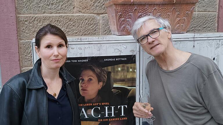 Anne Berrini und Andreas Büttner auf dem Bürgerbräu, Susann Toni Wagner auf dem Plakat.