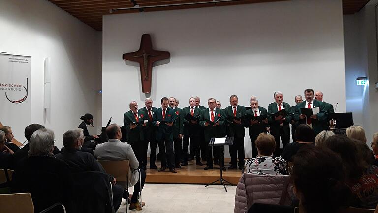 MGV Großlangheim bei der Chorgala. MGV Großlangheim bei der Chorgala.