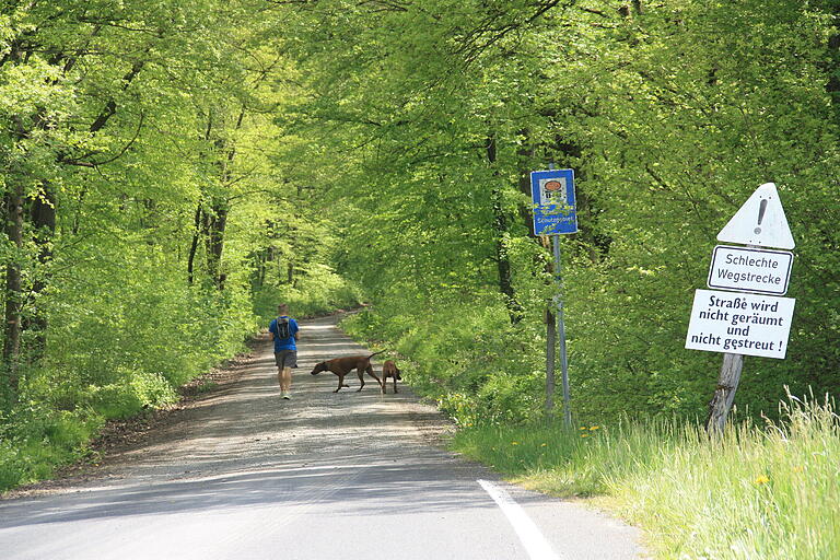 Spaziergänger und Radfahrer dürfen den Weg durch den Wald auch dann wie gehabt nutzen, wenn dieser für den öffentlichen Verkehr gesperrt ist.