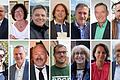 Die Bürgermeisterinnen und Bürgermeister im Raum Marktheidenfeld (oben von links): Achim Müller, Agnes Engelhardt, Georg Neubauer, Richard Roos, Thorsten Schwab, Wolfgang Haarmann, Bertram Werrlein, (unten von links) Klaus Thoma, Thomas Stamm, Michael Gram, Johannes Albert, Thea Kohlroß, Kerstin Deckenbrock und Volker Hemrich.