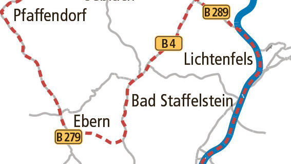 Verfolgungsjagd: Lkw-Fahrer flüchtet vor Polizei       -  Die Verfolgungsjagd erstreckte sich über etwa 80 Kilometer und dauerte rund eine Stunde.