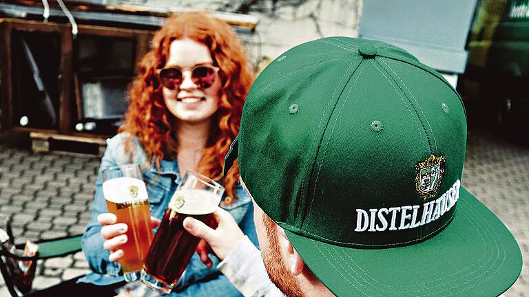 Distelhäuser Genusskorken       -  Eine modische Snapback Cap gibt es ebenfalls als Sammelprämie.