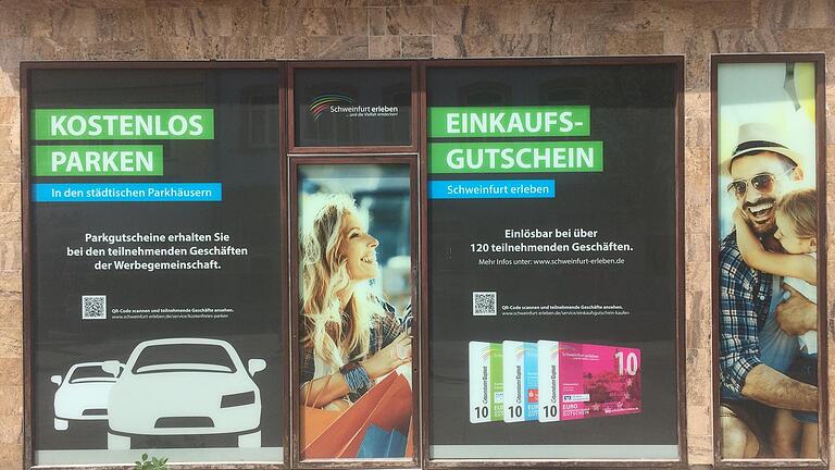 Leerstände wie auf diesem Archivfoto in der Spitalstraße in Schweinfurt werden vom Citymanagement auch für Werbung genutzt. Leerstände wie auf diesem Archivfoto in der Spitalstraße in Schweinfurt werden vom Citymanagement auch für Werbung genutzt.