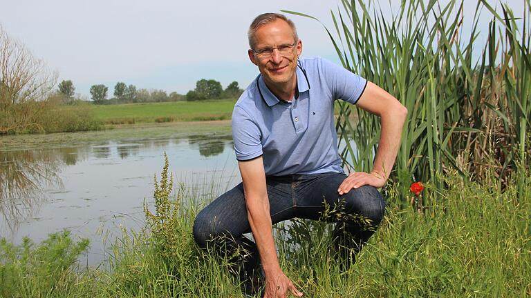 Stefan Richter, Klimaschutzmanager der Stadt Münnerstadt, hat das Projekt angestoßen.