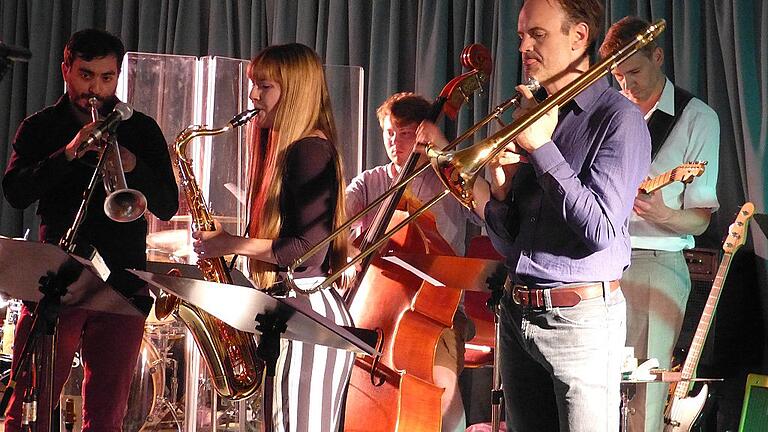 Eigene Kompositionen und Arrangements präsentierten die jungen Musiker aus Detmold im Orgelsaal der Berufsfachschule für Musik in Bad Königshofen.