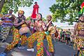 Bis Sonntag gibt es afrikanischen Flair auf die Mainwiesen: Zum 32. Mal findet das Africa Festival in Würzburg statt.
