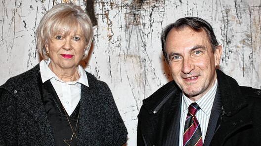 Der Kunsthistoriker Dr. Matthias Liebel hielt die Laudatio auf Künstlerin Christa Möller.