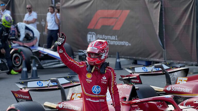 Motorsport: Grand Prix von Aserbaidschan - Qualifying       -  Ferrari-Pilot Charles Leclerc könnte kurz nach seinem Erfolg in Monza auch in Aserbaidschan wieder gewinnen.