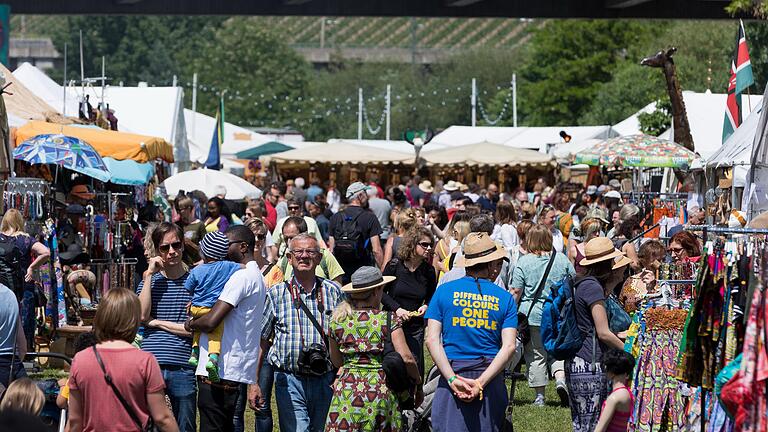 Rund 80 000 Besucher hatte das Africa-Festival auf den Mainwiesen im vergangenen Jahr. Dieses Jahr fällt es aus.&nbsp;