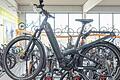Wieder gefüllt sind nach zwei Jahren die Ausstellungsflächen des Fahrradhandels.