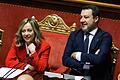 Senat in Rom       -  Italiens Ministerpräsidentin Giorgia Meloni und ihr Vize Matteo Salvini wollen das neue Gesetz durchsetzen. (Foto: Archiv)