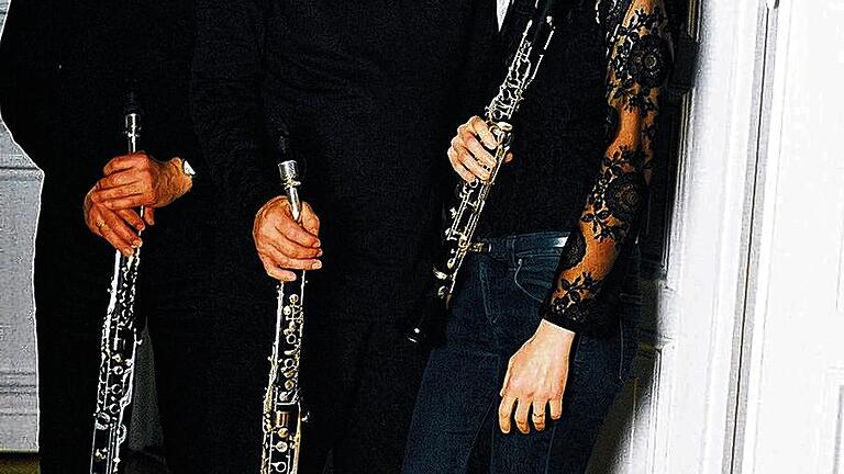 Das Trio di Clarone: (von links) Reiner Wehle, Sabine Meyer und Wolfgang Meyer.