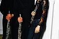 Das Trio di Clarone: (von links) Reiner Wehle, Sabine Meyer und Wolfgang Meyer.