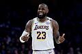 Los Angeles Lakers - Toronto Raptors       -  Zieht sich aus den sozialen Medien zurück: Basketball-Star LeBron James.