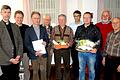Bei der Feierstunde dankte die Diözese Mitgliedern, die nach langem Einsatz aus ihren Ämtern ausgeschieden sind, sowie den neuen Kirchenpflegern. Im Bild von links: Pfarradministrator Norbert Thoma, Pastoralreferent Dr. Thorsten Kapperer, Thomas Wirth, Edgar Rüger (neuer Kirchenpfleger Rieneck), Josef Walter, Norbert Stadler (neuer Kirchenpfleger Langenprozelten), Joachim Heeg, Günther Schmitt und Werner Brönner (Kirchenpfleger Schaippach).