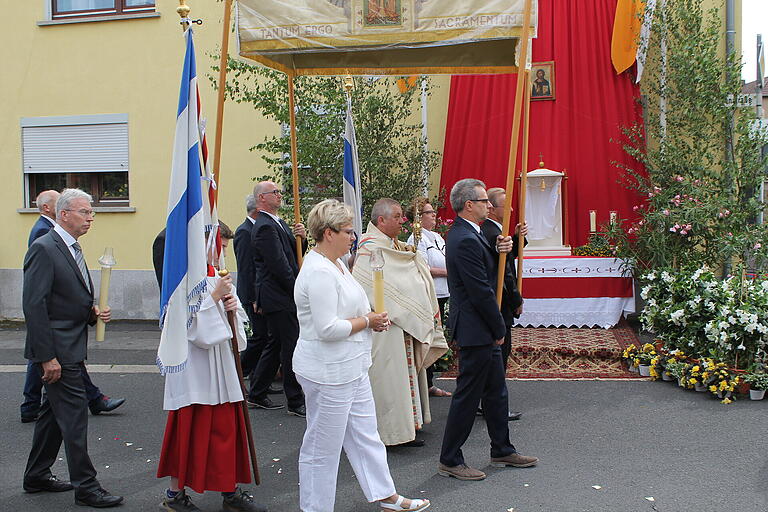 Die Fronleichnamsprozession in Gerolzhofen fällt heuer aus.