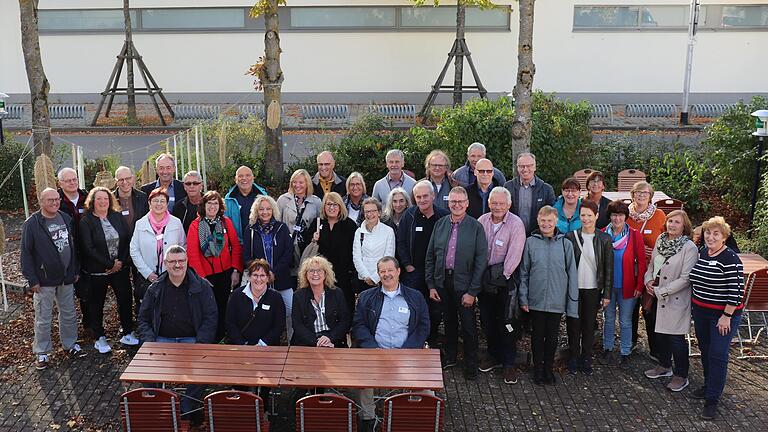 Die Absolventen des Jahrgangs 1977/78 bei ihrem Klassentreffen nach 45 Jahren.