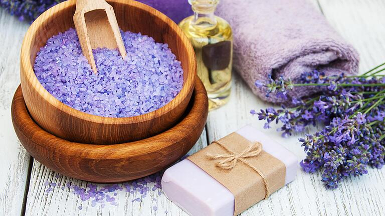 Lavendel fürs Bad. Lavendel fürs Bad.