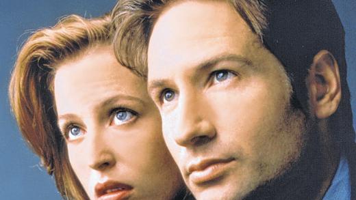 Traumpaar mit Verzögerung: Gillian Anderson und David Duchovny waren in &bdquo;Akte X&ldquo; die Special Agents Fox Mulder und Dana Scully.