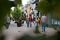 Wertheim Village       -  Blick in das Outlet-Center Wertheim Village am Donnerstag (30.04.20).