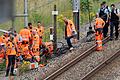 Paris 2024 - Brandanschläge auf Schnellzugnetz in Frankreich       -  Die Reparaturarbeiten am französischen Bahnnetz dauern auch am Wochenende an.