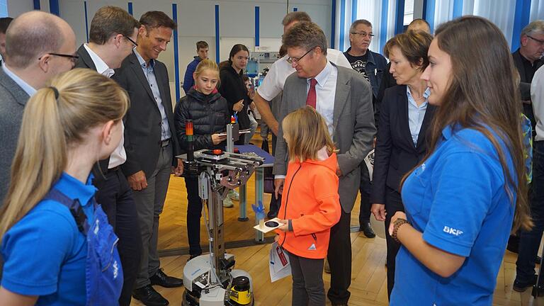 Impressionen vom Tag der Ausbildung der Firma SKF 2017