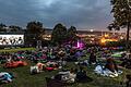 Pandemiebedingt musste das Festungsflimmern in den letzten zwei Jahren im Neutorgraben stattfinden, in diesem Jahr werden die Filme wieder auf der Neutorwiese (Bild) gezeigt.