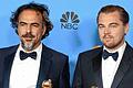 Press Room - 73rd Golden Globe Awards       -  Ein Film, zwei Sieger: Alejandro Inarritu und Leonardo DiCaprio.