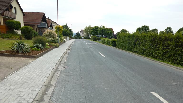 Die Seestraße in Hohenroth wird saniert. 848.000 Euro wird dies kosten.