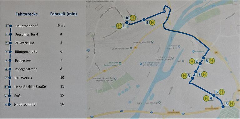 Die Stadtbuslinie 64 vom Hauptbahnhof zum Baggersee. Die Stadtbuslinie 64 vom Hauptbahnhof zum Baggersee.