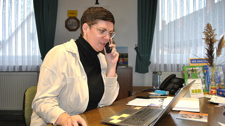 An drei Tagen in der Woche ist die Quartiersmanagerin Nicole Köllmer-Holl in ihrem Büro im Rathaus Wülfershausen anzutreffen.