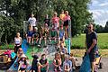 Unter dem Motto &quot;Müll sammeln kann auch Spaß machen&quot;  starteten am Freitag Nachmittag bei hochsommerlichen Temperaturen 18 Kinder zum Ferienprogramm, um Mellrichstadt noch schöner und sauberer zu machen