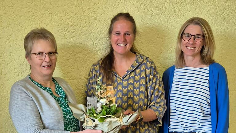 Auf dem Foto von links: Monika Benkert, Elke Storch, Tanja Dietrich.