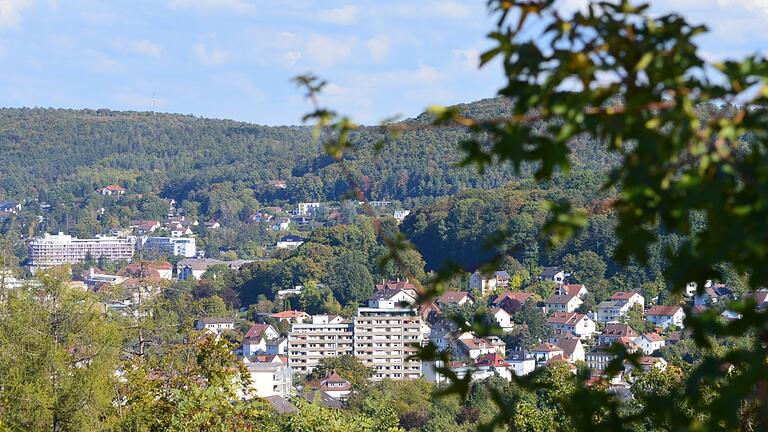 Einen interessanten Ausblick auf die Stadt haben Wanderer der 'Kissinger Runde', wenn sie im Katzengrund den Deponiehügel erklimmen. Einen interessanten Ausblick auf die Stadt haben Wanderer der 'Kissinger Runde', wenn sie im Katzengrund den Deponiehügel erklimmen.