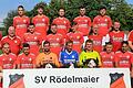 Der SV Rödelmaier in der Saison 2023/24. Vorne von links: Sebastian Popp, Daniel Beker, Saki Dinudis, Robin Englert, Sven Ulsamer, Nils Rohmfeld, Martin Steinert, Kevin Kremer und Torwarttrainer Fritz Ulsamer. In der Mitte von links: Abteilungsleiter Christian Bauer, Team-Manager Mike Seidler, Christoph Koob, Nico Rauner, Stanislav Rozhenkov, Co-Trainer Sebastian Schmitt, Spielertrainer Christoph Rützel und 2. Vorsitzender Thomas Bauer. Hinten von links: Benedikt Hess, Tarek Sahyoun, David Dziemballa, Johannes Meier und Youssef Alkla. Es fehlen: Tizian Streichsbier, Marcel Reder, Christian Hofgesang, Marcel Mölter, Lukas Hess, Nicola Zdraveski, Alexandar Lozanoski, Jonas Reß und Lars Rohmfeld.