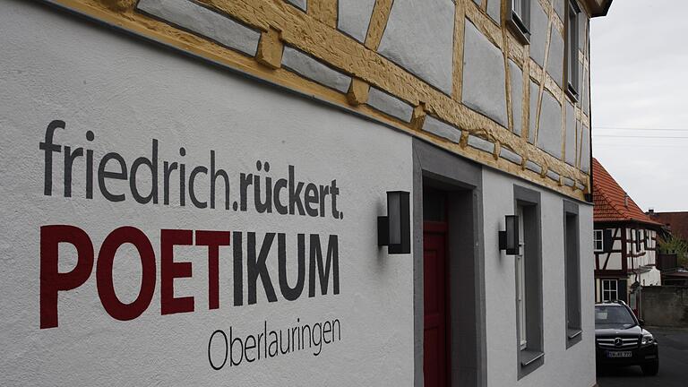 Am 30. April wird das Friedrich Rückert Poetikum in Oberlauringen eröffnet.