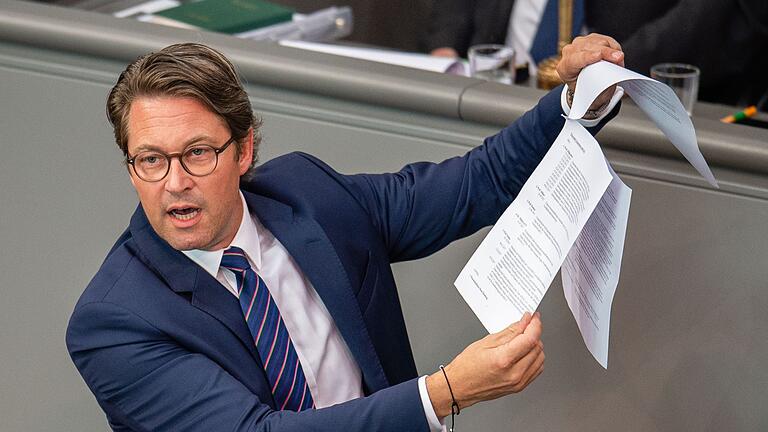 Andreas Scheuer.jpeg       -  Der frühere Bundesverkehrsminister Andreas Scheuer sieht die Schuld am Maut-Debakel nicht nur in der CSU.