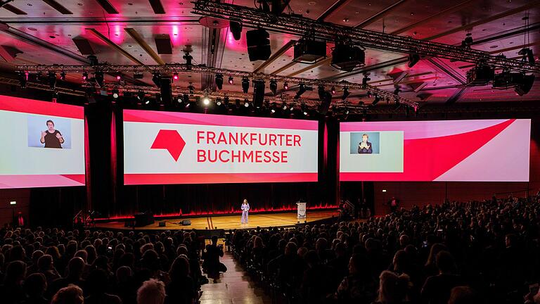 Frankfurter Buchmesse 2024 - Eröffnung       -  Mit einem Festakt wurde die Messe offiziell eröffnet.