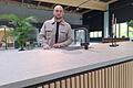 Cubic Outdoor Living: Neubau am Haghof bei Modlos       -  Geschäftsführer Michael Müller in den neuen Räumen von Cubic Outdoor Living am Haghof bei Modlos. Erst kürzlich zog der Produzent von Outddor-Küchen aus Weißenbach hierhin.