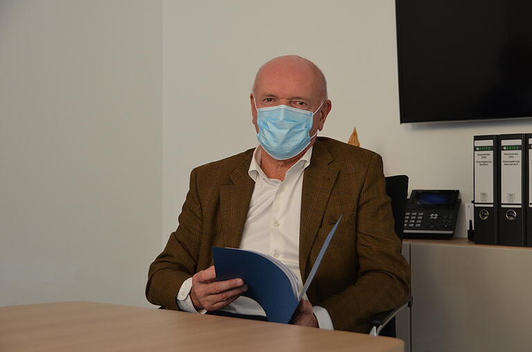 Landrat Thomas Habermann spricht von einer besorgniserregenden Corona-Situation im Landkreis. Landrat Thomas Habermann spricht von einer besorgniserregenden Corona-Situation im Landkreis.