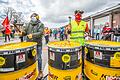 Immer wieder gab es Kundgebungen und Proteste gegen die Schließung des Schaeffler-Werks in Eltmann. Doch das Unternehmen hält an seinen Plänen fest.