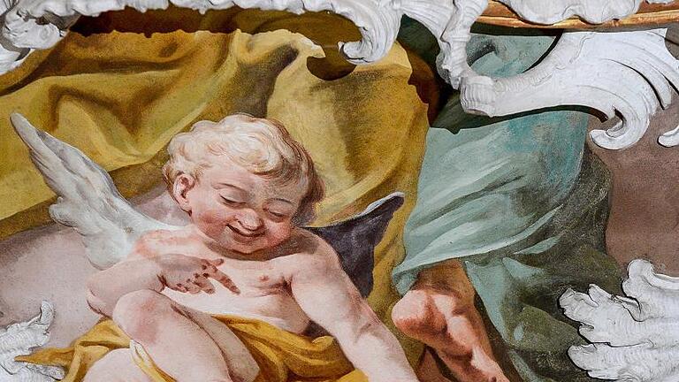 Gemalt 1745: Matthäus Günther hat sein Werk signiert.