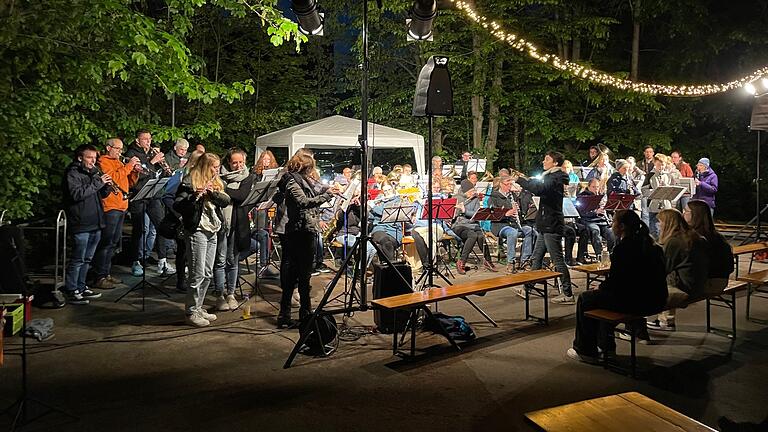 Zum Finale die 'Feuerwerksmusik'.