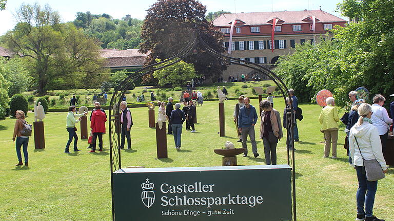 Die Casteller Schlossparktage bieten neben rund 90 Ausstellern auch ein interessantes Rahmenprogramm.