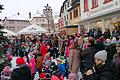 Eltern und Kindergartenkinder der Kindergärten Stadtgebiet Bischofsheim