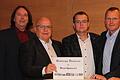Die UGM-Kreisräte&nbsp; Richard Roos, Achim Müller, Christian Menig und Thomas Stamm rechnen damit, dass sich der Anteil an den Kosten des Klinik-Neubaus, den der Landkreis tragen muss, noch deutlich erhöhen wird. (Archivbild)