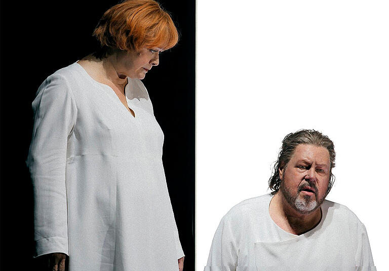 Das Dauerpaar Tristan und Isolde: Stephen Gould und Catherine Foster.&nbsp;