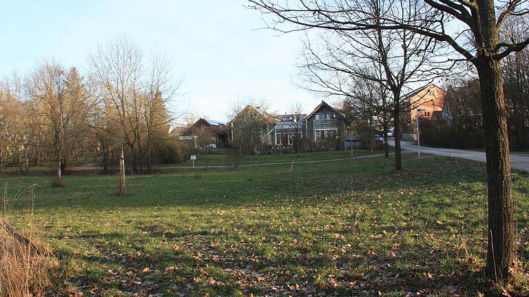 Auf dieser Naturwiese am Ende des Seewegs in Gerolzhofen, im Naherholungsgebiet Nützelbachaue, könnte nach Vorstellungen des Stadtbauamts ein Kindergarten errichtet werden. Auf dieser Naturwiese am Ende des Seewegs in Gerolzhofen, im Naherholungsgebiet Nützelbachaue, könnte nach Vorstellungen des Stadtbauamts ein Kindergarten errichtet werden.