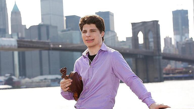 Augustin Hadelich in New York, wo er heute wohnt.