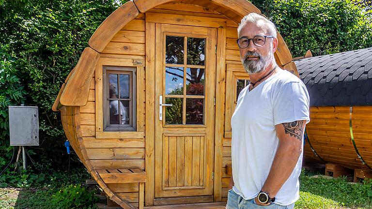 Ein solches Schlaffass hat Andre Benkert auch für den Campingplatz Saaleinsel in Gemünden im Sinn (Archivbild).